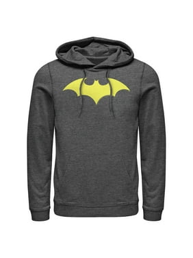 NEW DC Comics Batman Classic Logo Crewneck Sweater Sweatshirt Pullover Top M-L